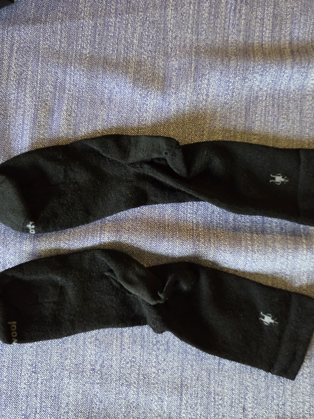 SmartWool Women's Black Crew Socks. Sz. L